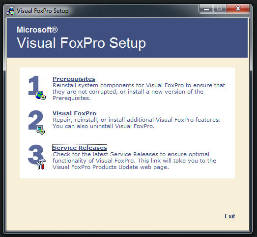 Microsoft visual foxpro odbc driver windows 10